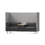 Rocada BeSoft, Modulares 2 Sitz Sofa, mit zentralem Tisch, Elektroanschluss und 3-seitigem...