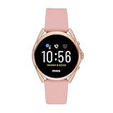 Fossil Damen Touchscreen Smartwatch 5 LTE Generation mit Lautsprecher, Herzfrequenz, NFC...