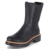 Rieker Damen 72683 Chelsea-Stiefel, Schwarz, 39 EU