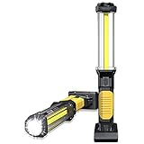 WARSUN LED Arbeitsleuchte Wiederaufladbar Werkstattlampe Taschenlampe 1500 Lumen...