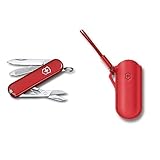 Victorinox Taschenmesser Classic SD (7 Funktionen, Klinge, Schere, Nagelfeile), klein +...