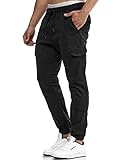 Indicode Herren Levy Cargohose aus Baumwolle mit 6 Taschen | Cargo Chino Hose...