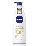 NIVEA Straffende Body Lotion Q10 + Arganöl (400 ml), pflegende straffende Creme...