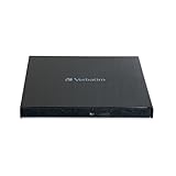 Verbatim Externer Slimline Bluray Writer mit USB 3.0-Kabel, externer DVD und Bluray...