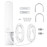 BOOBRIE 4G 5G LTE Antenne Outdoor 10dBi Antenne 698-2700 3300-3800MHz WiFi...