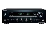 Onkyo TX-8470 2-Kanal Stereo Receiver mit WLAN, Bluetooth, Phono, Hi-Res Audio und Roon...