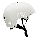 K2 Skate Varsity MIPS Helmet Unisex – Erwachsenen Skatehelm — White —...