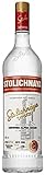 Stolichnaya Vodka 40% vol. (1 x 1,0l) | Premium-Vodka mit kristallklarer...