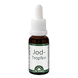 Dr. Jacob's Jod-Tropfen I 20 ml, 400 Tropfen à 150 µg I Lebenswichtiges...