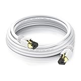 LW Electronic Hochgeschwindigkeits 15M CAT 8 LSZH 40Gbps Netzwerkkabel Ethernet Kabel...