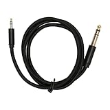 1/8 Bis 1/4 Zoll Stereokabel, 3,5 Mm Bis 6,35 Mm 1/4 Zoll Stereo-Sound-Adapterkabel für...