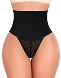 Werkiss Shapewear Damen Bauchweg Unterhose Spitze String Tanga Slip Miederhose...