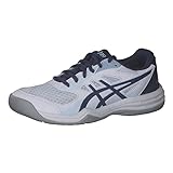 ASICS Damen Volleyballschuhe Upcourt 5 1072A088 White/Deep Ocean 39.5