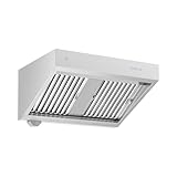 Royal Catering RCGH-100 Dunstabzugshaube mit Motor 100 cm 1000 m³/h LED-Beleuchtung 150 W...