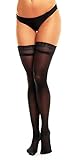 GLAMORY Damen Glamory Vital 40 St tzstr mpfe, Schwarz, L Große Größen EU