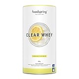 foodspring Clear Whey, Lemonade, 480g, Leichter und erfrischender Protein-Shake mit...