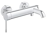 GROHE Einhand-Wannenbatterie Essence 25250_1, Wandmontage, eigensicher, Professional...