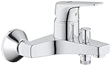 GROHE Start Flow - Einhand-Wannenarmatur (Wandmontage, langlebige Oberfläche,...