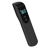 FUUIE Stirnthermometer, 3-In-1-Digital-LCD-Display, Fieberalarm, Genaues Ablesen und...