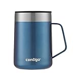 Contigo Streeterville Desk Mug, isolierter Thermobecher mit Henkel aus...