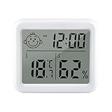 PZJFH Thermometer Innen Hygrometer Digital, Temperatur und Luftfeuchtigkeitsmesser with...