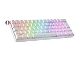 Geeky GK61 60% | Hot Swappable Mechanische Gaming-Tastatur | 62 Tasten Multi Color RGB LED...