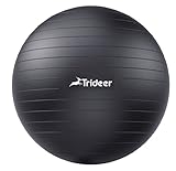 Trideer Dicker Gymnastikball, Anti-Burst Pilates Ball, 45-85 cm sitzball büro，für...