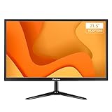 Pisichen 21,5 Zoll PC Monitor, Full HD 1920x1080 Computer LED Monitor, VGA,...