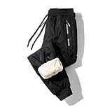 FYHTC Herren Winter wasserdichte Skihose Jagd Outdoor Hose Winddichte Thermohose...