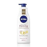 NIVEA Straffende Body Lotion Q10 + Arganöl (400 ml), pflegende straffende Creme...