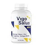 Vigosalus für Männer - Maca, L Arginin, Zink, Ginseng, Tribulus Terrestris und Ginkgo...