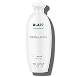 KLAPP Cosmetics - Clean & Active - Cleansing Lotion - sanfte Reinigungsmilch -...