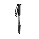 Manfrotto Element MII MMELMIIA5BK, leichtes Alu-Reise-Einbeinstativ, 5 Segmente,...