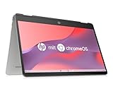 HP Chromebook x360, 14' Touchscreen, Intel Celeron N4120, 4 GB DDR4 RAM, 64 GB eMMC, Intel...