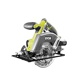 RYOBI 18 V ONE+ Akku-Handkreissäge R18CSP-0 (Sägeblatt-Ø 150 mm, Schnitttiefe 90°/45°...