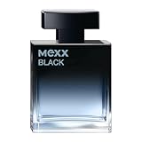 MEXX BLACK Man Eau de Toilette, verführerisch-intensiver Duft mit aquatisch-holzigen...