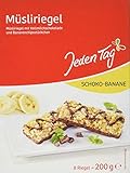 Jeden Tag Müsliriegel Schoko-Banane,1 Packung (8 Riegel), 200 g (1er Pack)