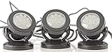 Pontec 57520 PondoStar LED Set 3 - Unterwasserbeleuchtung / LED-Beleuchtung für...