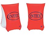 Intex Schwimmhilfe Schwimmflügel Deluxe groß, Orange, ca. 30 x 15 cm