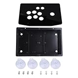 MUNEFE Acryl-Panel und Gehäuse-Set, Spielautomaten-Schrank-Controller-Ersatzset, Schwarze...