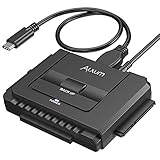 Alxum IDE SATA Adapter,USB 3.0 IDE Festplatten Adapter mit Netzschalter Adapter...