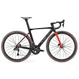 TABKER Fahrrad Electronic Shifting Road Bike Carbon Fiber Road Bike with Di2 24 Speed Bike...