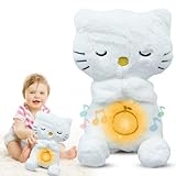 Schlummer Otter, Kitty Schlummer Plüschtier, 28cm Schlummer Kuscheltier mit Herzschlag &...