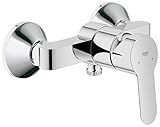 GROHE BauEdge - Badewannenarmatur (integriertes Rücklaufventil, automatische Umstellung...