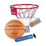 HUDORA Basketball-Set Slam It - Basketballset mit Korb, Basketball Größe 7 &...