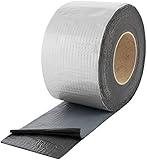 Poppstar Alu Butyl Klebeband (10 m x 100 mm x 1,5 mm) Aluminium Dichtband...