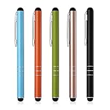 Eingabestift 5 Stück Touchstift Stylus Pen Touchscreen Stift für iPhone Samsung Galaxy...