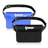 ipow 2 Pack wasserdichte Tasche Beutel Hülle Unterwassertasche Bauchtasche...