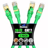 Cat 7 Ethernet-Kabel, 6 m, Hochgeschwindigkeits-Internetnetzwerk, LAN-Patchkabel,...