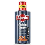 Alpecin Coffein-Shampoo C1, 1 x 375 ml - Haarwachstum stimulierendes Haarshampoo gegen...